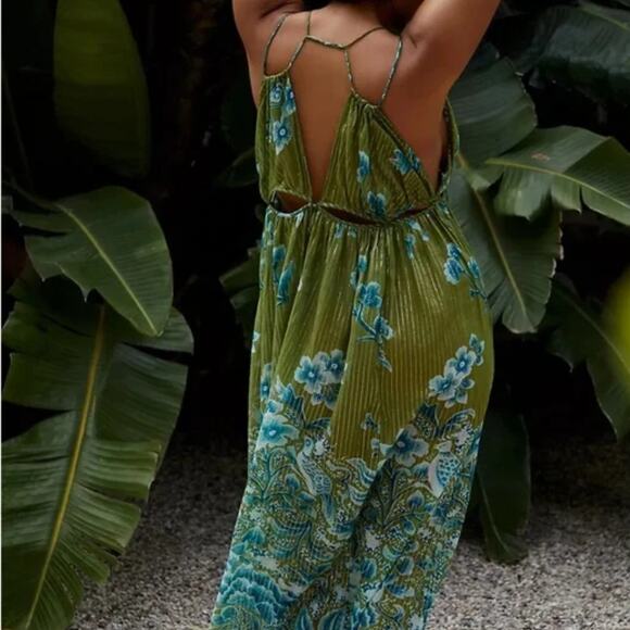 NWT Anthropologie Cutout Maxi Dress - Large - Picture 5 of 7